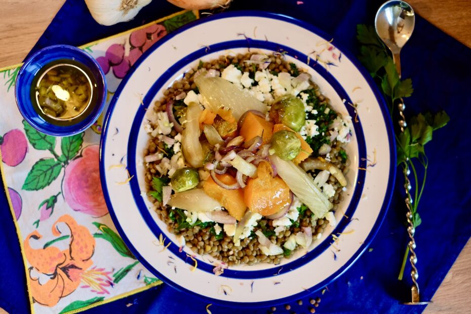 Originale et délicieuse, cette salade hivernale est idéale pour votre déjeuner